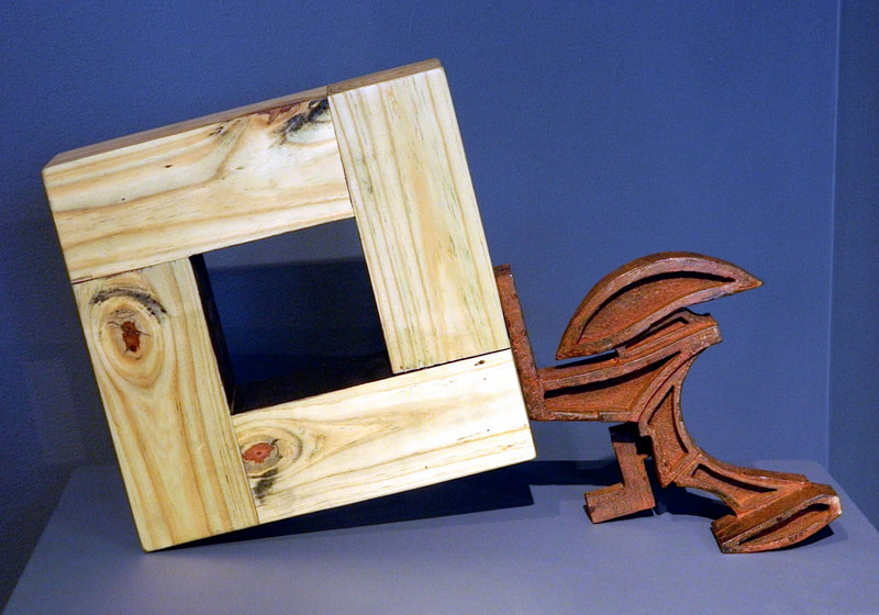 PUSH  
22"x13"x4"  
Cast Iron & Wood
Artist's Collection
